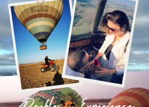 Montgolfière au lever du soleil & 2H d’aventure en quad