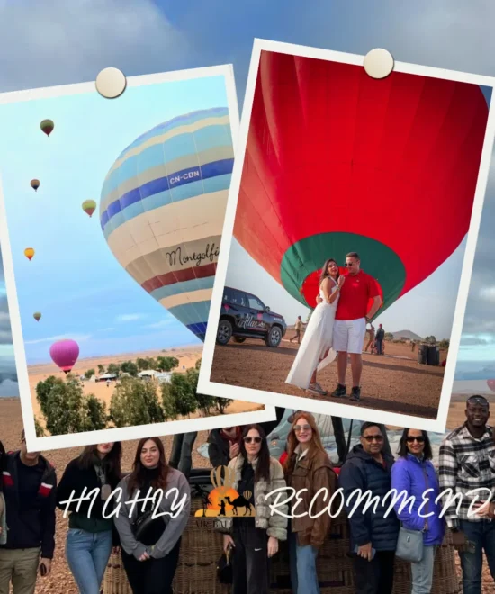 Vol classique en montgolfière Marrakech