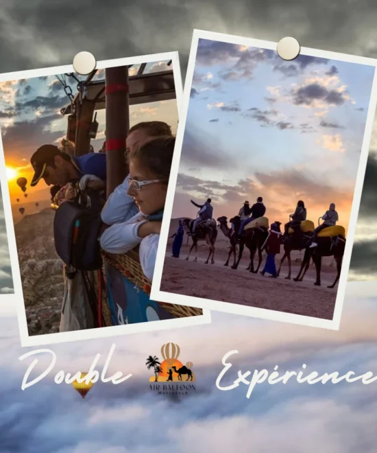 Vol En Montgolfière Et Promenade À Dos De Chameau